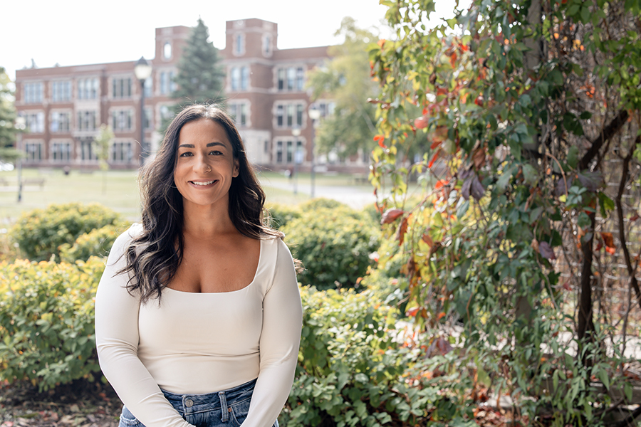 Ayla Ranta says UW-Superior’s online M.S.E in counseling program gave her the flexibility she needs