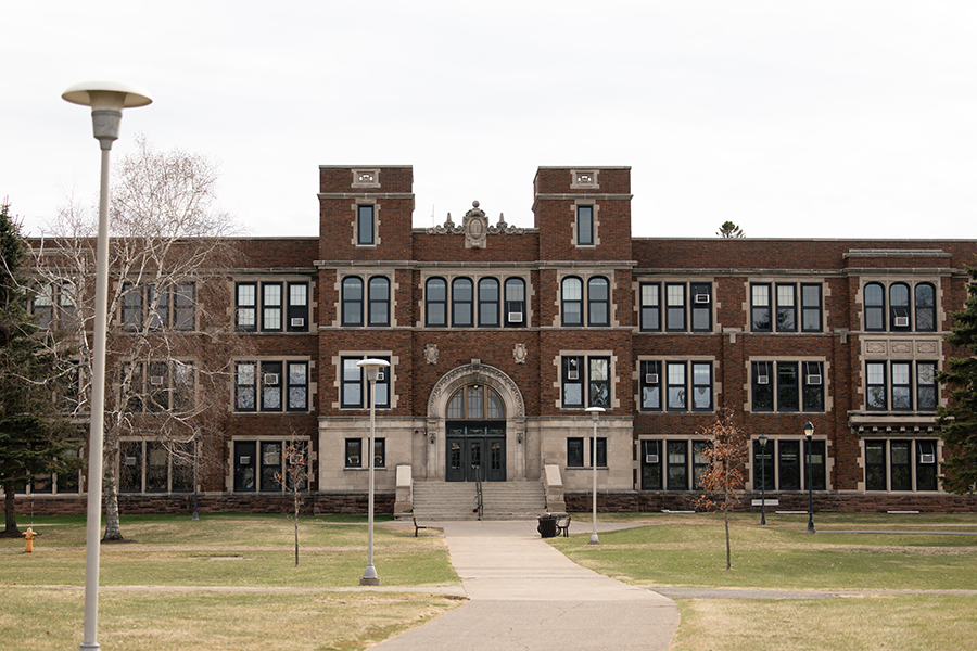 Old Main on the campus of the University of Wisconsin-Superior