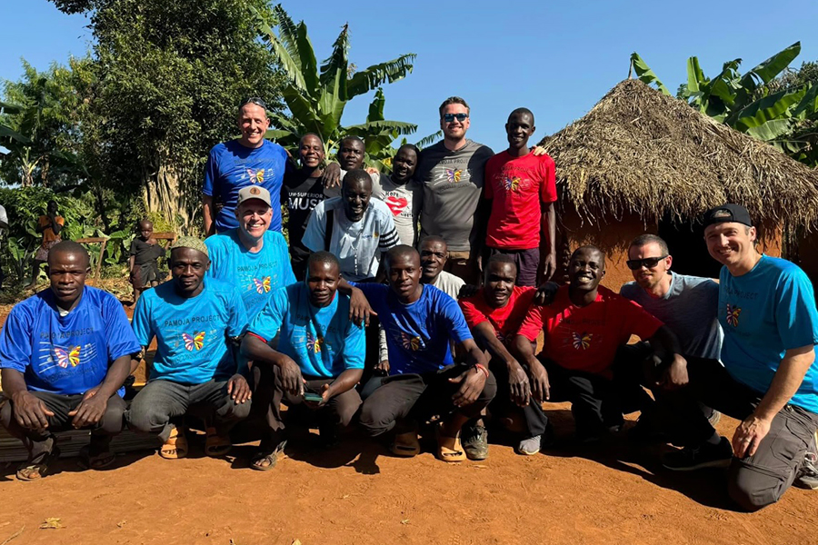 UW-Superior senior K-12 music education: choral major Seth Gudmunsen traveled to Uganda in June with his father, Shawn, and several UWS Music Department faculty members.