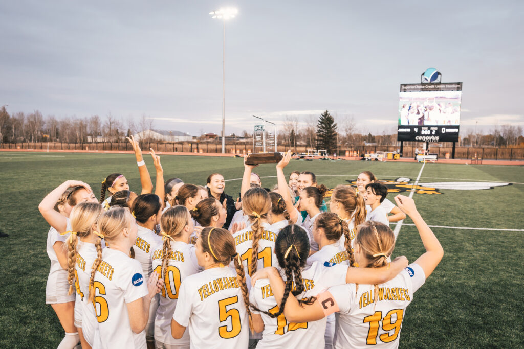 Women's Soccer Winning UMAC