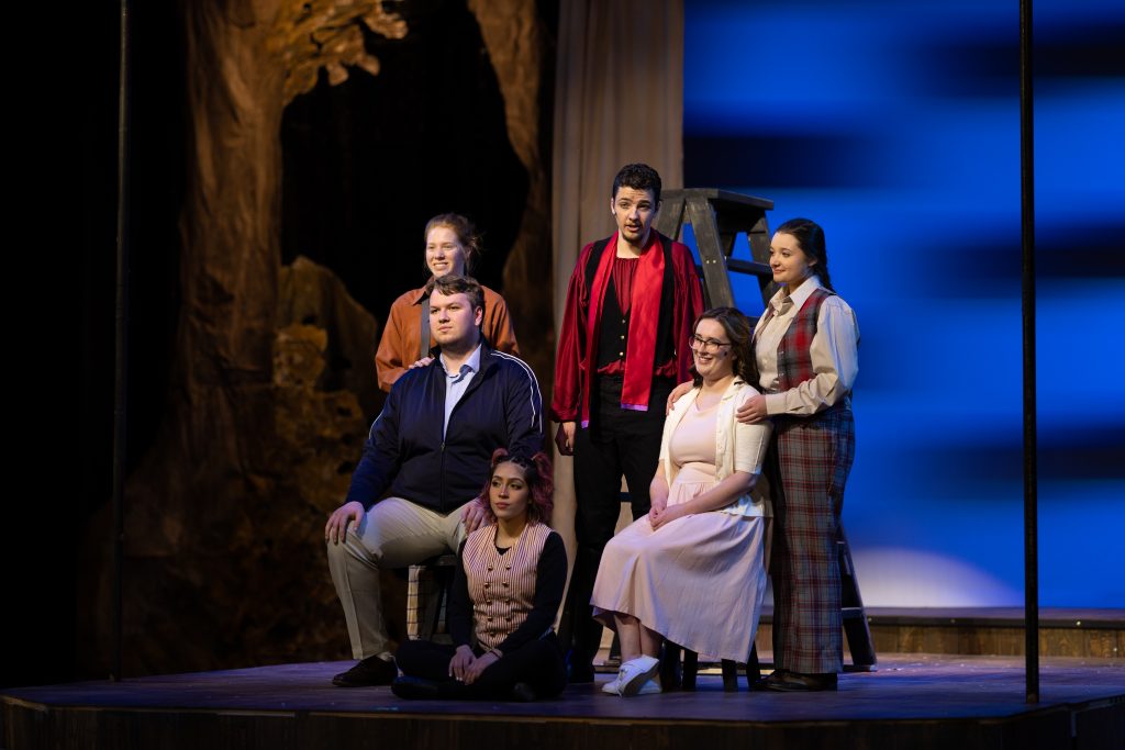 UW-Superior students cast in the Fantasticks production